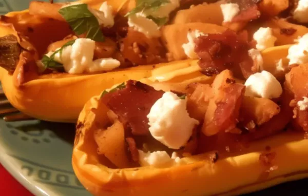 Delicious Stuffed Delicata Squash Recipe