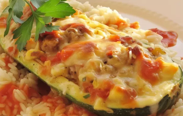 Delicious Stuffed Zucchini Recipe