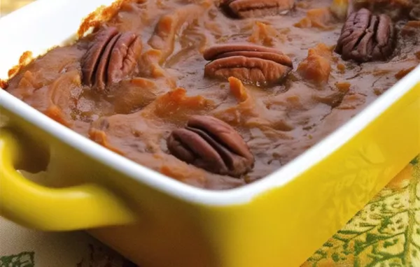 Delicious Sweet Potato Eggnog Casserole Recipe