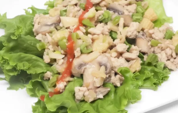 Delicious Tantalizing Chicken Lettuce Wraps Recipe