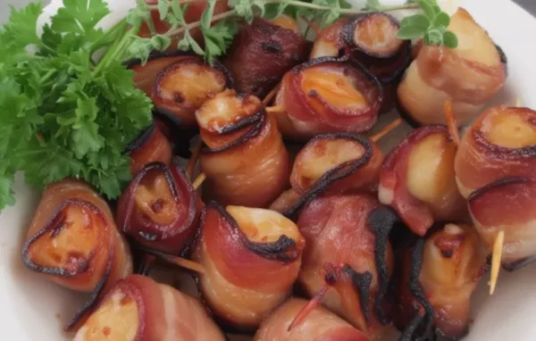 Delicious Teriyaki Bacon Wrapped Scallops Recipe