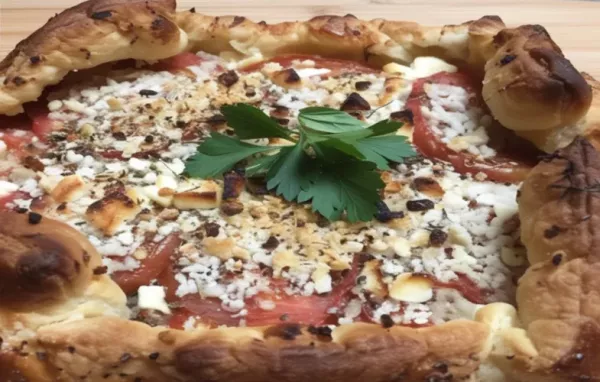 Delicious Tomato and Feta Galette Recipe