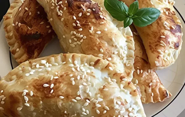 Delicious Tomato, Basil, and Mozzarella Empanadas Recipe