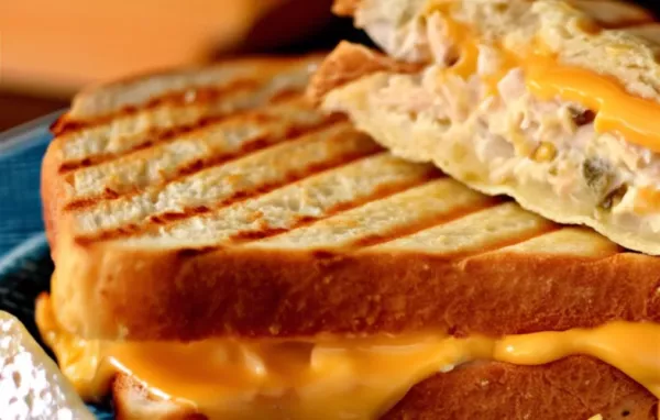 Delicious Tuna Panini Melt Recipe