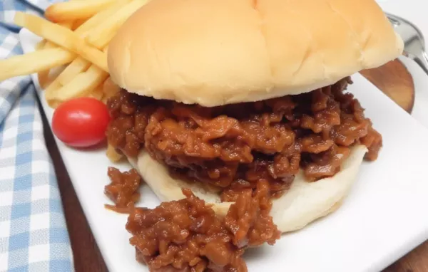 Delicious Vegan Sloppy Joes Recipe