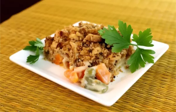 Delicious Vegetable Stuffing Casserole Recipe