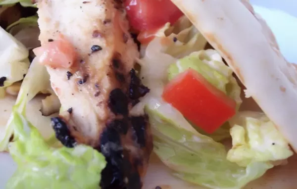 Delicious Warm Chicken Ranch Wraps Recipe