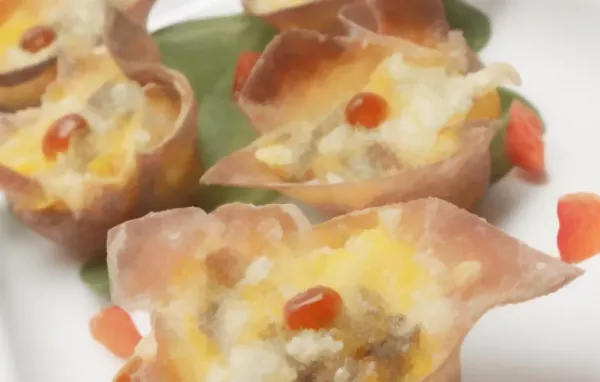 Delicious Wonton Egg Cups Recipe