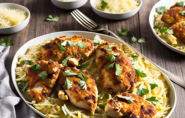Deliciously cheesy and flavorful Parmesan chicken recipe