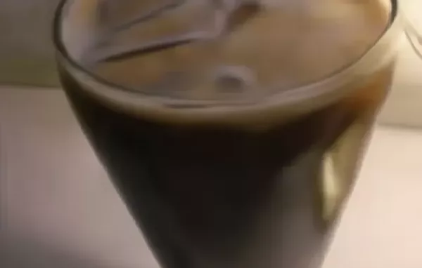 Deliciously Dark Irish Black Russian Cocktail