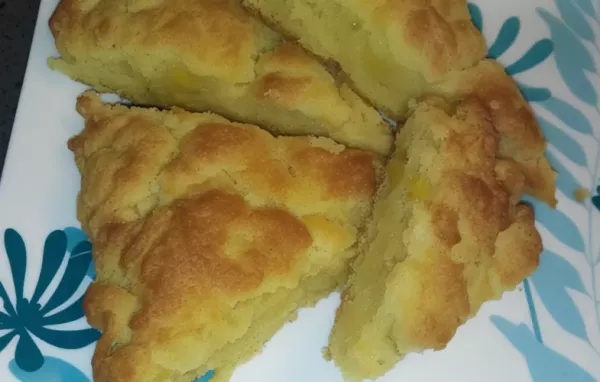 Deliciously Flavored Tropical Banana Scones