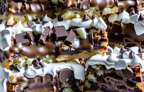 Deluxe Chocolate Marshmallow Bars