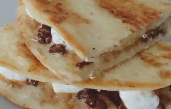 Dessert Quesadillas with Peanut Butter, Chocolate, and Marshmallow