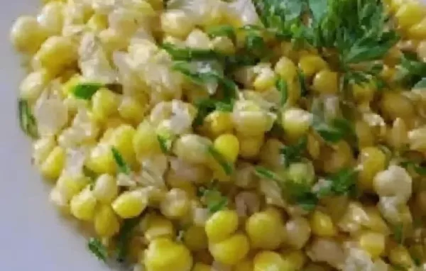 Easy and Delicious Warm Corn Salad Recipe