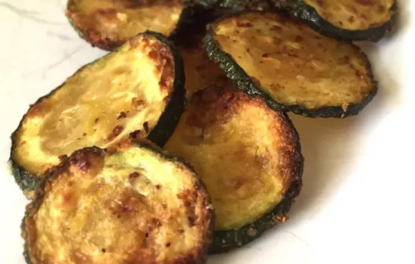 Easy Baked Zucchini Chips