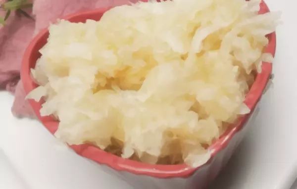 Easy Homemade Sauerkraut