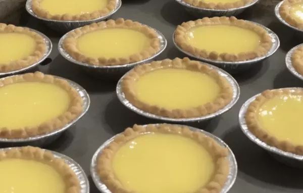 Easy Hong Kong Style Egg Tarts