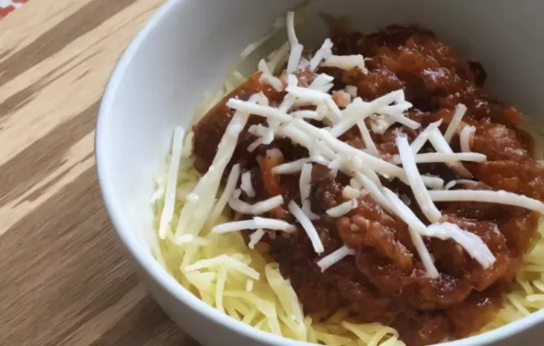 Easy Instant Pot Vegan Low Carb Spaghetti Squash with Mushroom Ragu