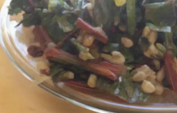 Easy Italian Red Chard Recipe