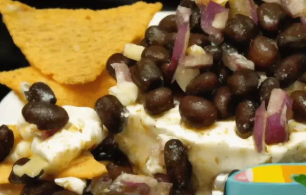 Easy Layered Black Bean Dip