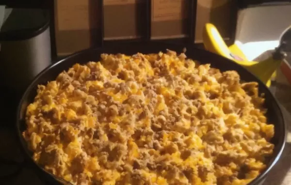 Easy Macaroni and Tuna Casserole