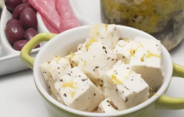 Easy Marinated Feta