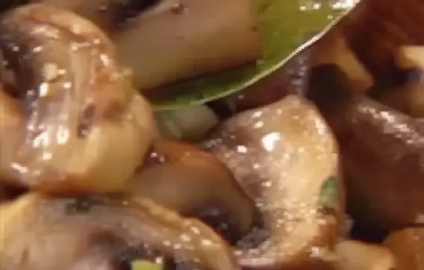 Easy Marinated Mushrooms Recipe