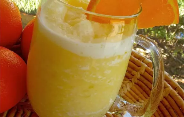 Easy Orange Cream Slush