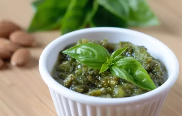 Easy Pesto Pasta with Homemade Basil Pesto Sauce