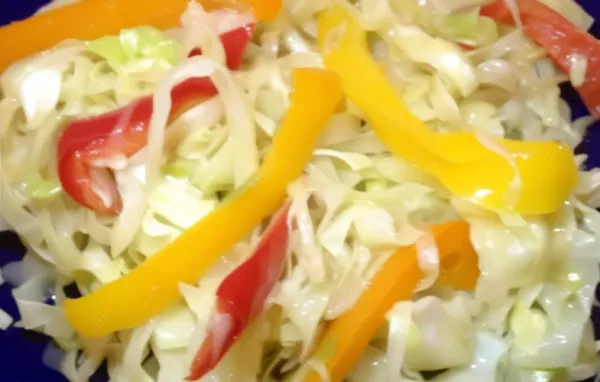 Easy Sauteed Cabbage Recipe