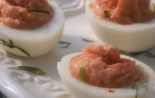 Easy Smoked Salmon Deviled Eggs