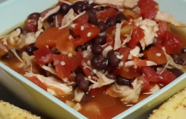 Easy Southwestern Chicken Soup Recipe