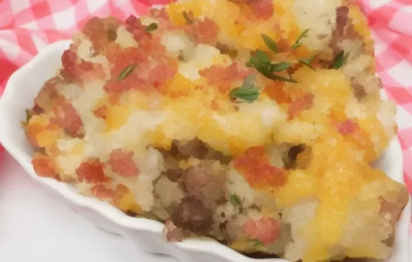 Easy Twice Baked Potato Casserole