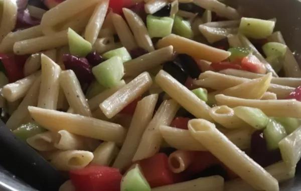 Easy Vegan Pasta Salad