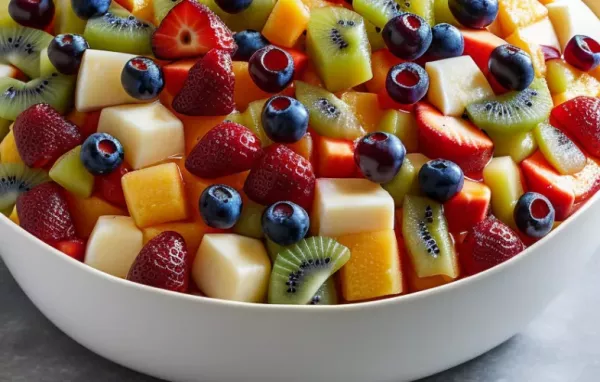 Eight Layer Fruit Salad Supreme