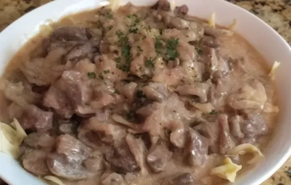 Elegant Beef Stroganoff