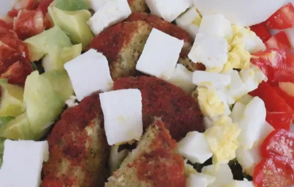 Falafel Cobb Salad