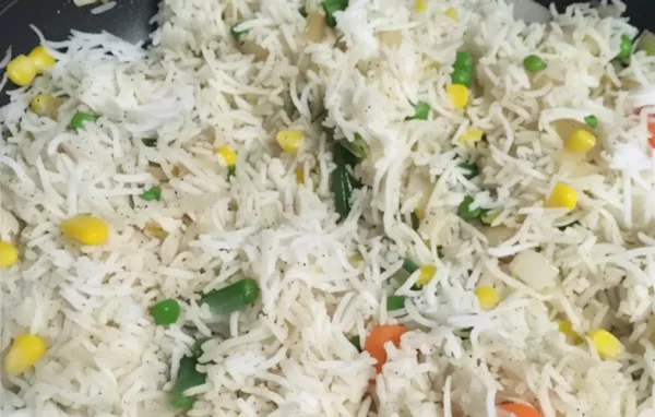 Flavorful and aromatic Indian Vegetable Rice recipe
