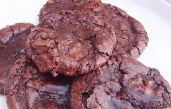 Flourless Fudge Cookies