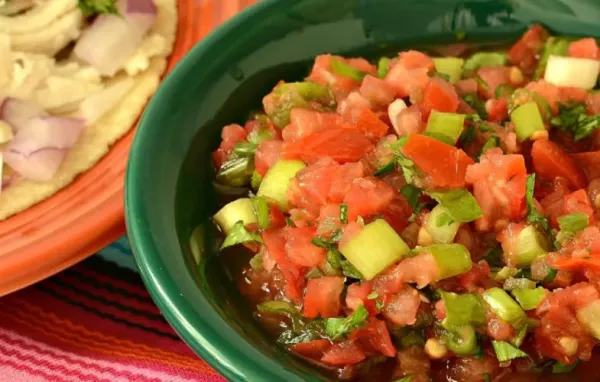 Fresh Tomato Salsa Restaurant-Style