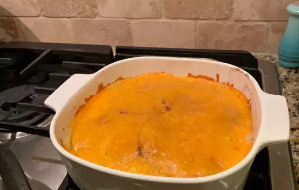 Fried Bologna Casserole