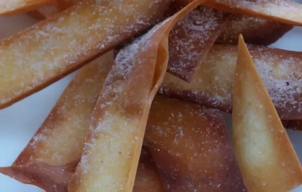 Fried Cinnamon Strips