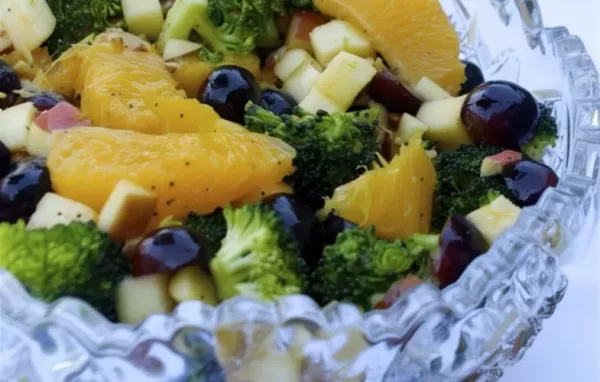 Fruit and Broccoli Buffet Salad