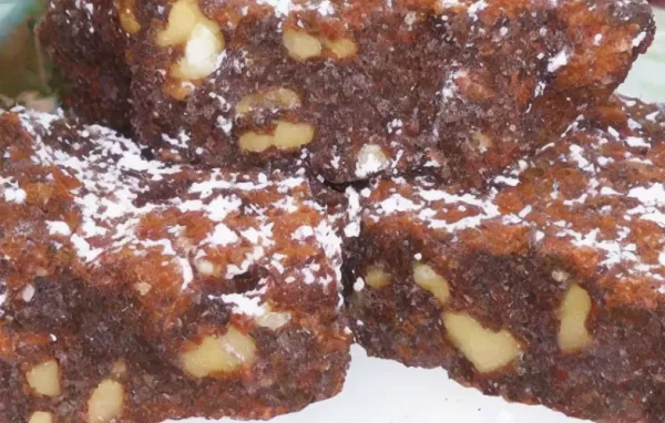 Fudge-Walnut Brownies