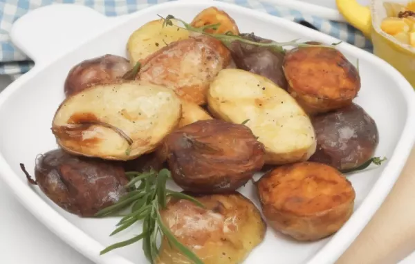 Garlic and Herb Roasted Baby Potatoes Recipe