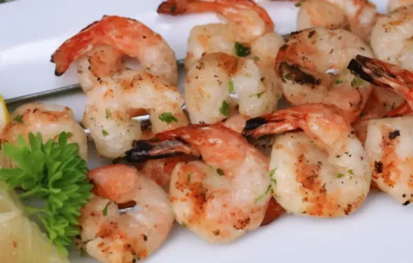 Garlic Shrimp Kabobs