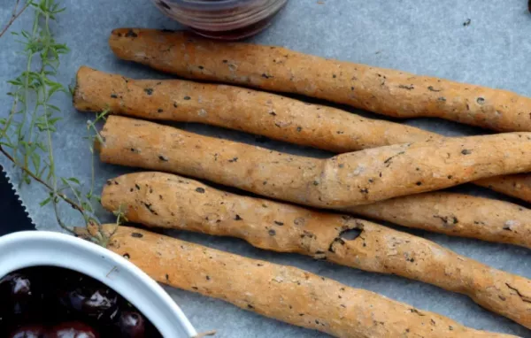 Gluten-Free Buckwheat Grissini with Real Butter Recipe