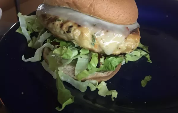 Gourmet Ahi Fish Burgers with a Touch of Chives