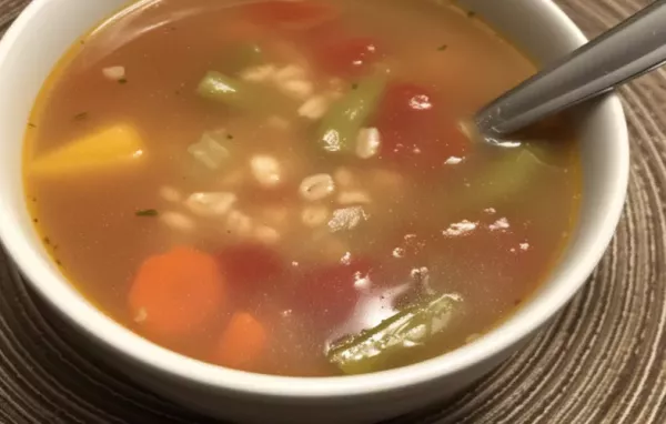 Grandma Coffee's Beef Barley Vegetable Soup