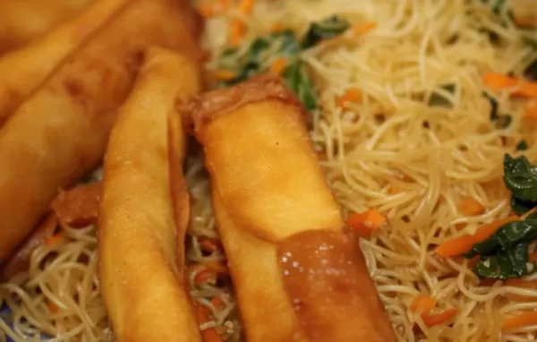 Grandma Nena's Lumpia and Pancit Recipe